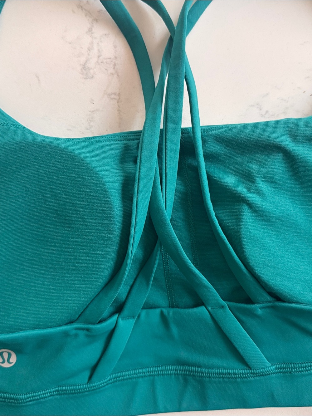 lululemon athletica Teal Multi-Strap Sports Bra